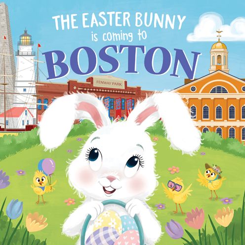 Cover for Eric James · The Easter Bunny is Coming to Boston (Hardcover Book) (2020)