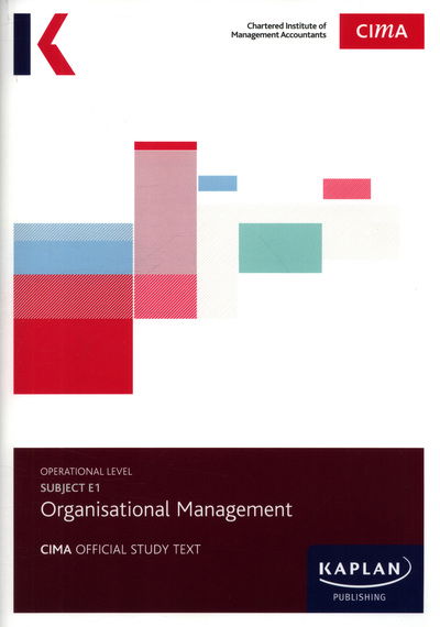 Cover for Kaplan Publishing · E1 Operational Management - Study Text (Paperback Book) (2017)