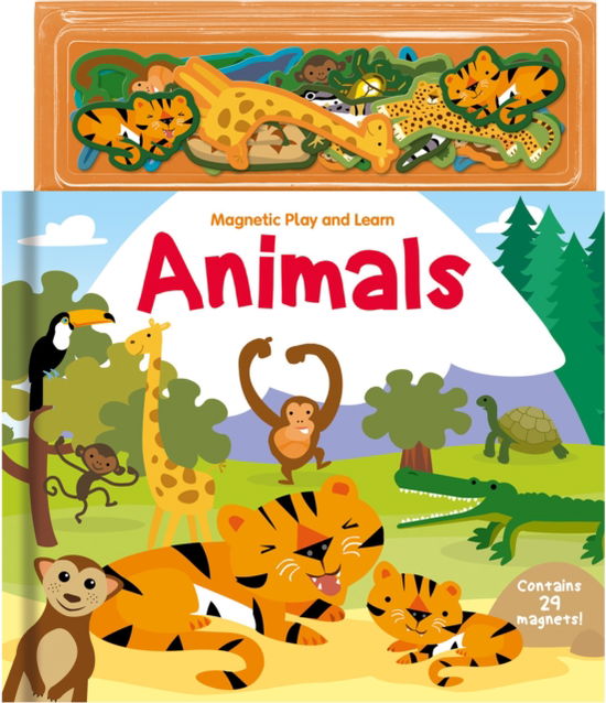 Magnetic Play and Learn Animals - Magnetic Play & Learn - Nat Lambert - Książki - Gemini Books Group Ltd - 9781784456207 - 15 sierpnia 2024