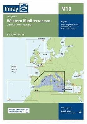 Cover for Imray · Imray Chart M10: Western Mediterranean - M Series (Map) [New edition] (2019)