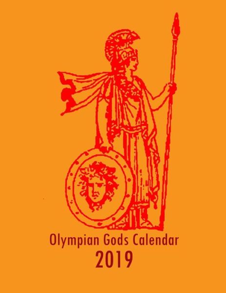 Cover for Lazaros' Blank Books · Olympian Gods Calendar 2019 (Paperback Book) (2018)