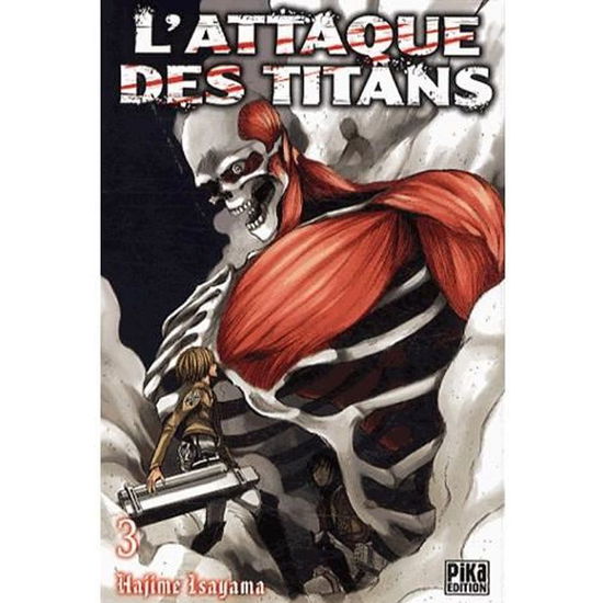 Cover for Hajiame Isayama - L'attaque De · LATTAQUE DES TITANS - Tome 3 (Toys)