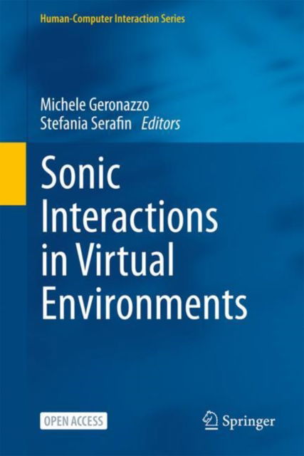 Cover for Sonic Interactions in Virtual Environments - Human–Computer Interaction Series (Hardcover bog) [1st ed. 2023 edition] (2022)