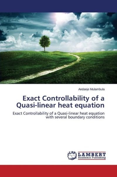 Cover for Mulambula Andanje · Exact Controllability of a Quasi-linear Heat Equation (Taschenbuch) (2015)
