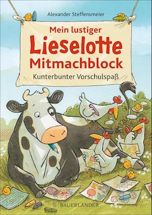Cover for Alexander Steffensmeier · Mein lustiger Lieselotte Mitmachblock (Taschenbuch) (2022)