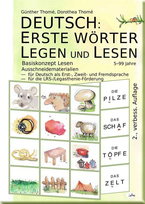 Cover for Thomé · Deutsch:Erste Wörter legen und le (Bok)