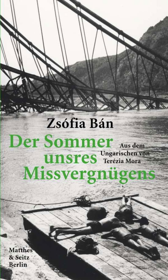 Cover for Bán · Der Sommer unsres Missvergnügens (Bok)