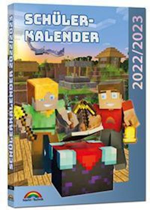 Cover for David Haberkamp · Schülerkalender 2022 / 2023 mit Minecraft inklusive Tipps, Tricks &amp; Crafting-Rezepten (Calendar) (2022)