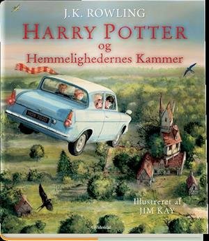 Cover for J. K. Rowling · Harry Potter illustreret: Harry Potter og Hemmelighedernes kammer 2 - illustreret (Innbunden bok) [1. utgave] (2019)