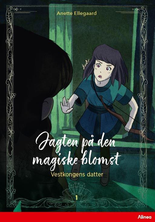 Cover for Anette Ellegaard · Læseklub: Jagten på den magiske blomst 1, Rød Læseklub (Bound Book) [2º edição] (2022)