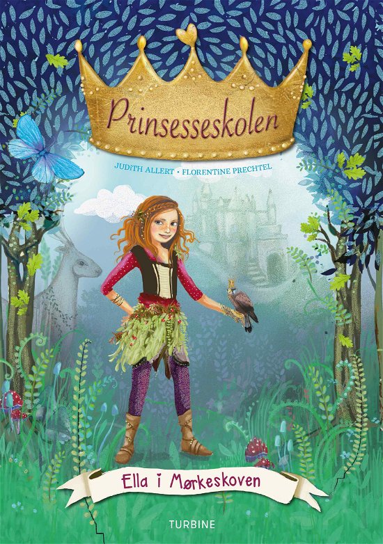 Cover for Judith Allert · Prinsesseskolen 3: Ella i Mørkeskoven (Gebundenes Buch) [1. Ausgabe] (2019)