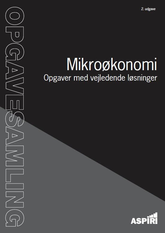 Cover for Michael Andersen · Opgavesamling i Mikroøkonomi (Pocketbok) (2022)