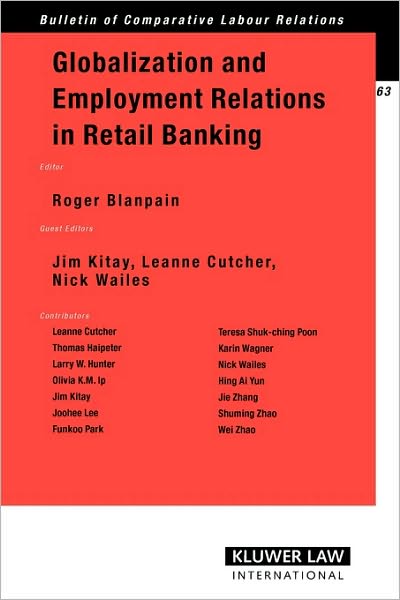 Cover for Roger Blanpain · Globalization and Employment Relations in Retail Banking (Paperback Book) (2008)