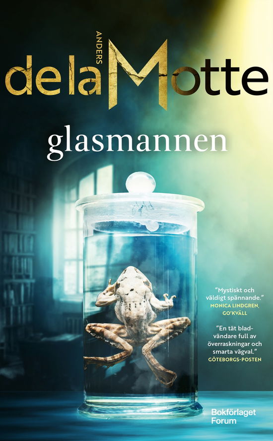 Cover for Anders De La Motte · Glasmannen (Paperback Book) (2024)