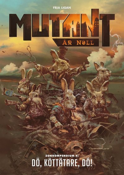 Cover for Anders Blixt · Mutant: Mutant: År noll. Zonkompendium 4, Dö, köttätare, dö (Book) (2015)