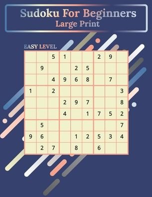 Cover for Chwts Design · Sudoku For Beginners Large Print (Paperback Bog) (2020)