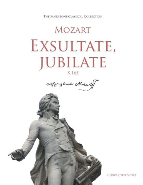 Cover for Wolfgang Amadeus Mozart · Exsultate, jubilate (K.165) Conductor Score (Pocketbok) (2020)