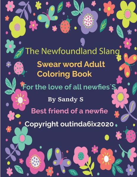 Cover for Barbara Bennett · Th3 Newfoundland Slang Swear word Adult Coloring Book (Paperback Book) (2021)