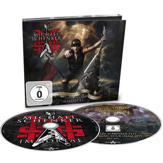 Immortal (Limited Edition) (+Bonus Live Blu-Ray) (Digi) - Msg (Michael Schenker Group) - Muziek - NUCLEAR BLAST - 0727361516208 - 29 januari 2021