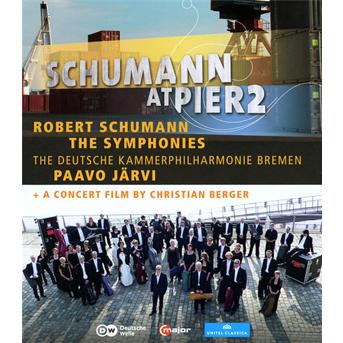 Cover for Schumann / Deutsche Kammer Philharmonie / Jarvi · Symphonies (Blu-Ray) (2012)