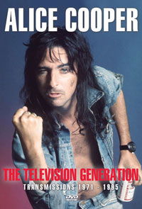 Cover for Alice Cooper · Television Generation (DVD) (2018)