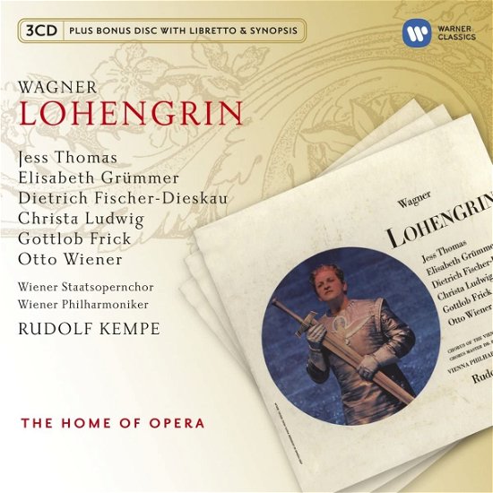 Wagner: Lohengrin - Kempe Rudolf - Musik - WARNER CLASSIC - 0825646386208 - 1. maj 2016