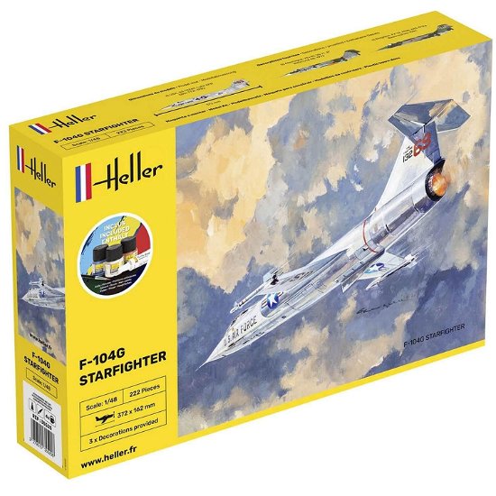 Cover for Heller · 1/48 Starter Kit F-104g Starfighter (Leksaker)