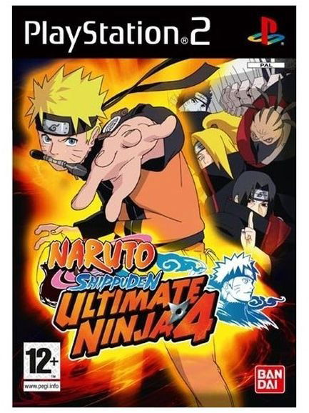 Cover for Namco · Naruto Shippuden Ultimate Ninja 4 PS2 (PS2) (2009)