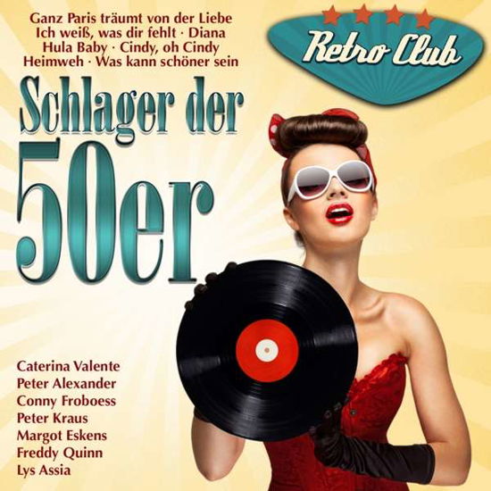 Schlager Der 50er (Retro Club) - V/A - Musikk - LASERLIGHT DIGITAL - 4049774283208 - 23. mars 2018