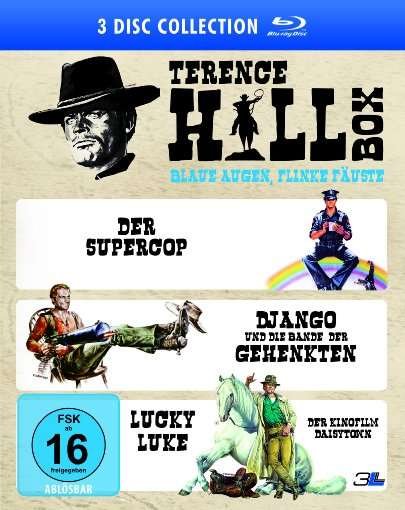 Cover for Terence Hill · Terence Hill Box - Blaue Augen, Flinke Fäuste (Blu-ray) (2019)