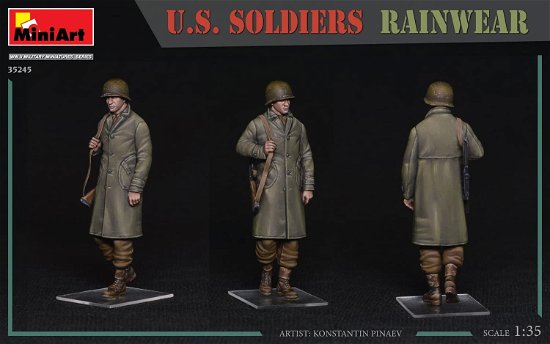 Cover for MiniArt · 1/35 U.s. Soldiers Rainwear Wwii (Spielzeug)