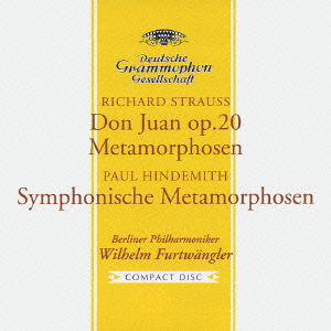 Cover for Wilhelm Furtwangler · R.strauss: Don Juan; Metamorphosen; (CD) [Japan Import edition] (2004)