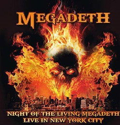 Cover for Megadeth · Night of the Living Megadeth-live in New York City (CD) [Japan Import edition] (2018)