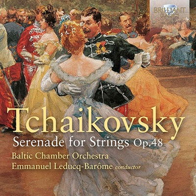 Cover for Baltic Chamber Orchestra · Tchaikovsky: Serenade for Strings Op.48 (CD) (2022)