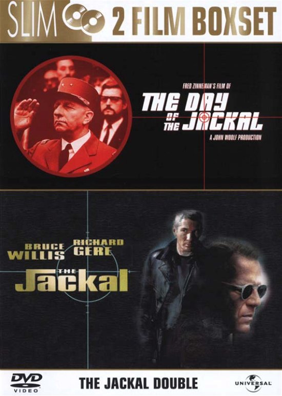 Cover for Day of the Jackal / Jackal (1997) · Kas-2da Jackal / Day of the Jackal DVD Køb (DVD) (2008)