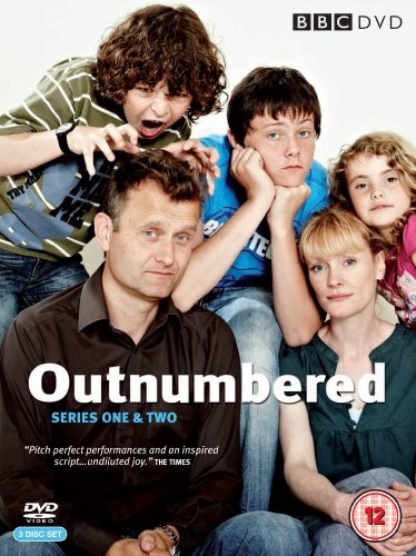 Cover for Outnumbered Series 1 &amp; 2 (DVD) (2023)
