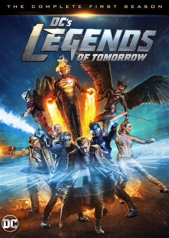 Cover for Dc Legends of Tomorrow S1 Dvds · DC Legends Of Tomorrow Season 1 (DVD) (2016)