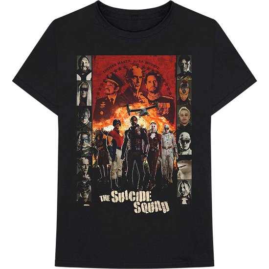 Cover for Suicide Squad - The · The Suicide Squad Unisex T-Shirt: Team Poster (T-shirt) [size S] [Black - Unisex edition]