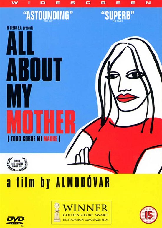 All About My Mother - All About My Mother - Elokuva - Pathe - 5060002830208 - maanantai 28. helmikuuta 2000