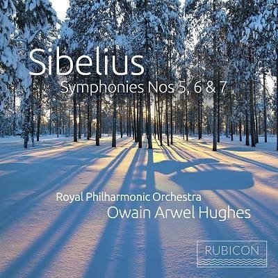 Cover for Owain Arwel | Royal Philharmonic Orchestra Hughes · Sibelius: Symphony Nos.5, 6 &amp; 7 (CD) (2022)
