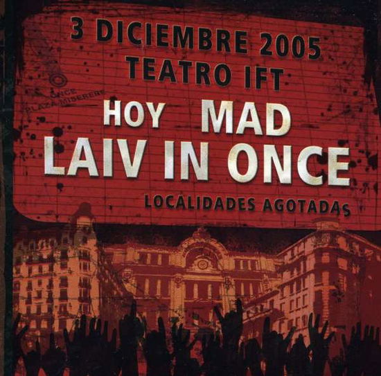 Cover for Mad · Live in Once (CD) (2009)