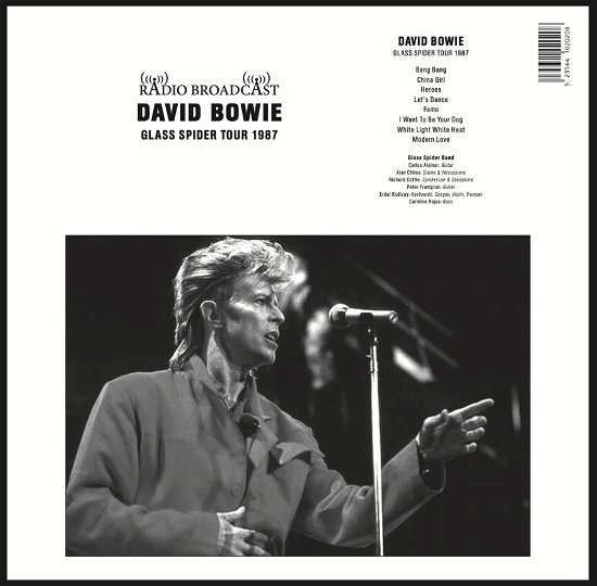 Cover for David BOWIE · Glass Spider Tour 1987 (LP) (2023)