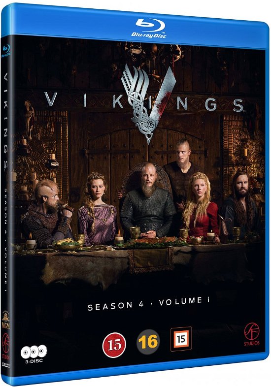 Cover for Vikings · Vikings - Season 4 - Volume 1 (Blu-ray) (2016)