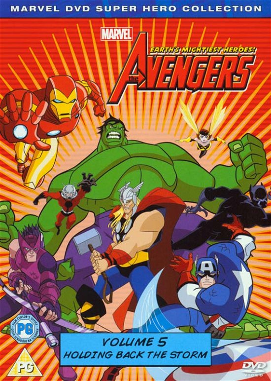 Cover for The Avengers Earth's Mightiest · Avengers - Earths Mightiest Heroes - Volume 5 (DVD) (2013)