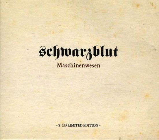 Cover for Schwarzblut · Maschinenwesen +sondermaschinen (CD) [Limited edition] (2012)