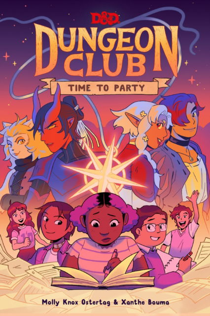 Cover for Molly Knox Ostertag · Dungeons &amp; Dragons: Dungeon Club: Time to Party (Gebundenes Buch) (2024)