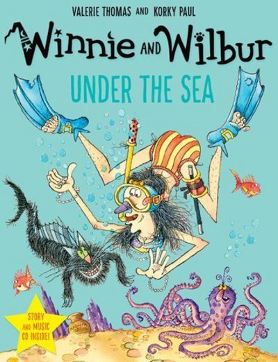 Cover for Valerie Thomas · Winnie and Wilbur under the Sea with audio CD (Buch) (2016)