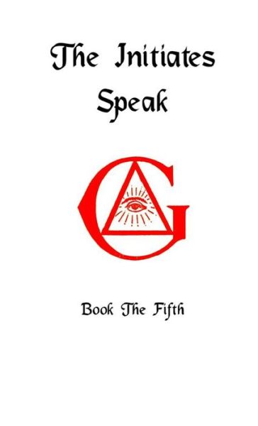 Cover for Darrell Jordan · Initiates Speak V (Book) (2018)