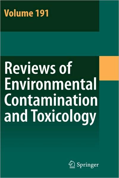 Cover for George W Ware · Reviews of Environmental Contamination and Toxicology: Continuation of Residue Reviews - Reviews of Environmental Contamination and Toxicology (Innbunden bok) [2003 edition] (2003)