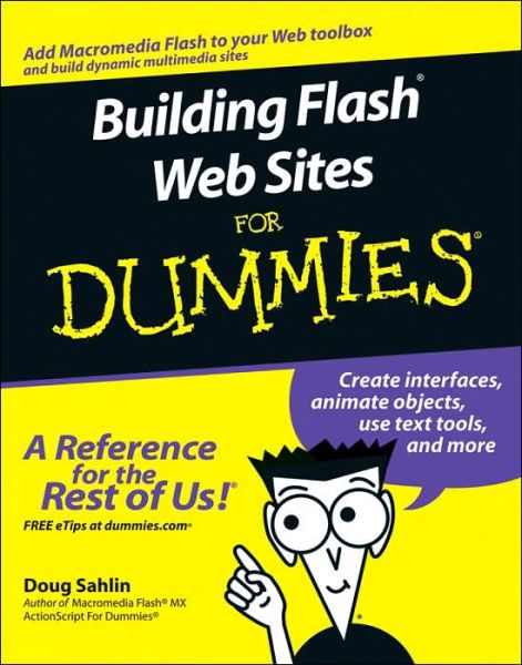 Cover for Sahlin, Doug (Lakeland, FL, Web and graphic designer) · Building Flash Web Sites For Dummies (Paperback Book) (2006)